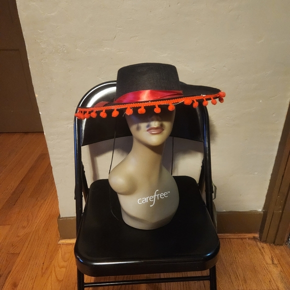 Spirit Halloween Day Of The Dead Costume Mens Size M Hat And Top - Picture 4 of 4